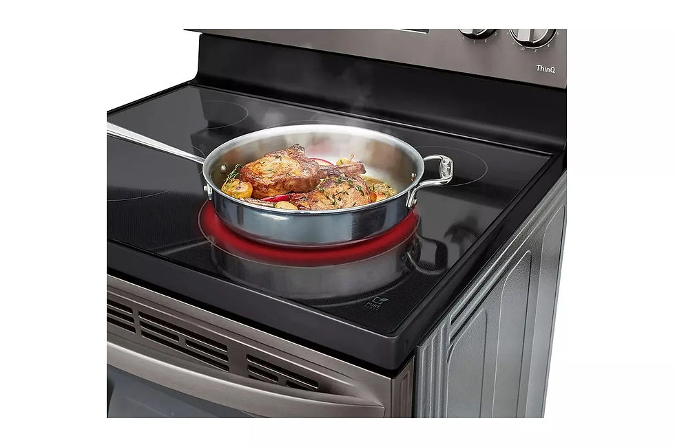 Thumbnail: Smart Wi-Fi Enabled Fan Convection Electric Range w/ Air Fry