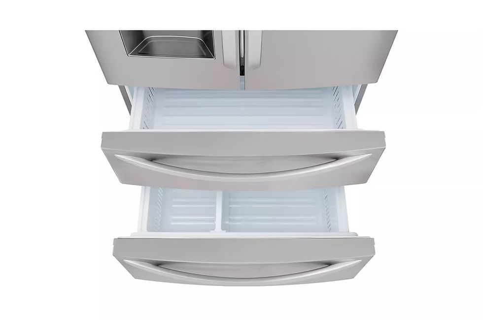 Thumbnail: 28 cu.ft. Smart wi-fi Enabled French Door Refrigerator PrintProof™