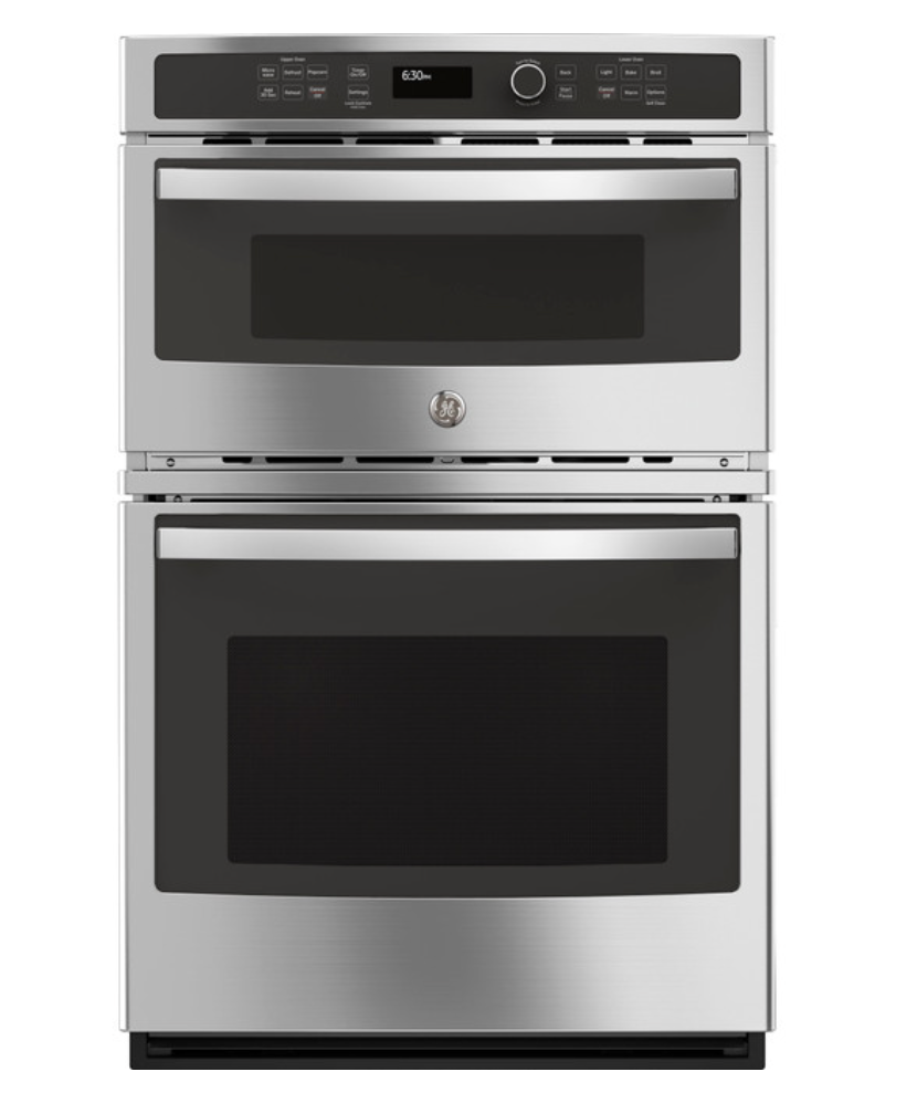 Miniatura: GE 27 In Wall Oven/Microwave Combo, JK3800SHSS