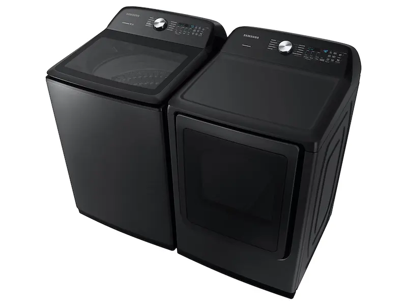 Thumbnail: 7.4 cu. ft. Capacity Electric Dryer with Sensor Dry in Brushed Black