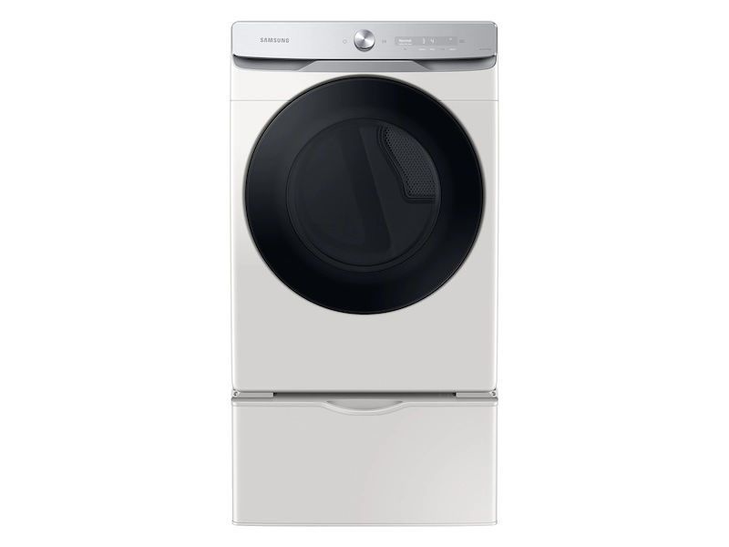 Thumbnail: 7.5 cu. ft. Smart Dial Electric Dryer with Super Speed Dry in Ivory