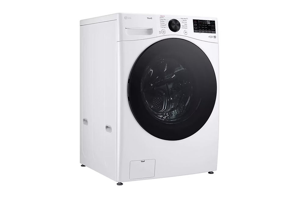 Miniatura: LG 4.5 cu. ft. Ultra Large Capacity Smart Front Load Energy Star Washer