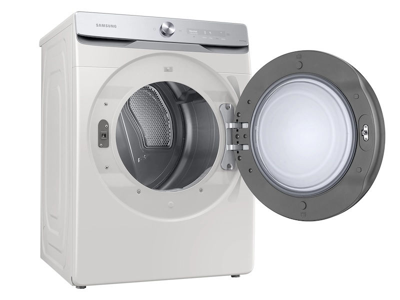 Thumbnail: 7.5 cu. ft. Smart Dial Electric Dryer with Super Speed Dry in Ivory