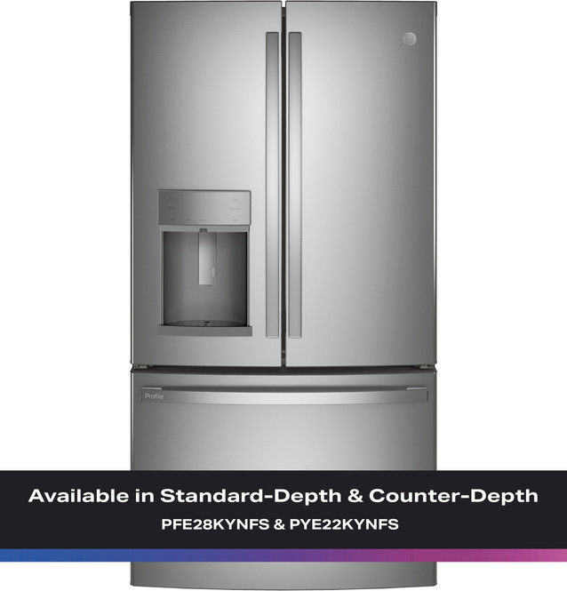 Thumbnail: GE Profile™ ENERGY STAR® 22.1 Cu. Ft. Counter-Depth Fingerprint Resistant French