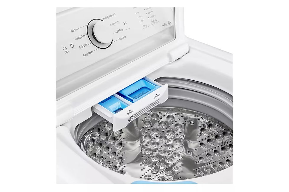 Thumbnail: LG 4.3 cu. ft. Ultra Large Capacity Top Load Washer with TurboDrum™ Technology