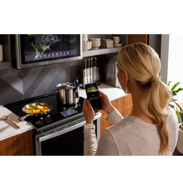 Miniatura: GE Profile 30" Slide-In Induction Range, PHS93XYPFS