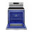 Miniatura: 6.3 cu ft. Smart Wi-Fi Enabled Fan Convection Electric Range with Air Fry & Easy