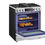 Thumbnail: 6.3 cu ft. Smart Wi-Fi Enabled ProBake Convection® InstaView™ Gas Slide-in Range