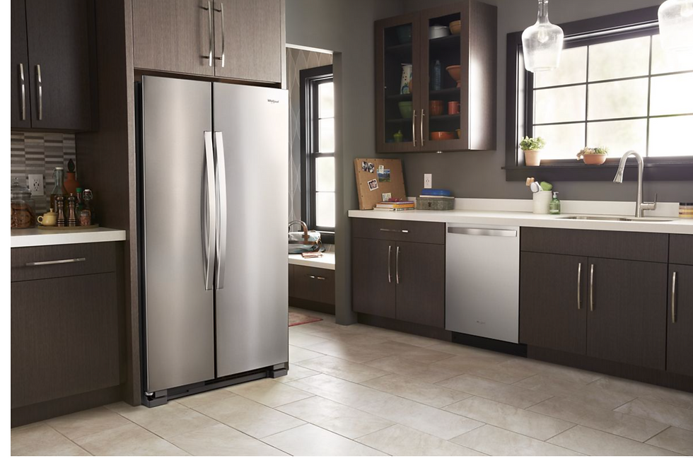 Thumbnail: 36-inch Wide Side-by-Side Refrigerator - 25 cu. ft.