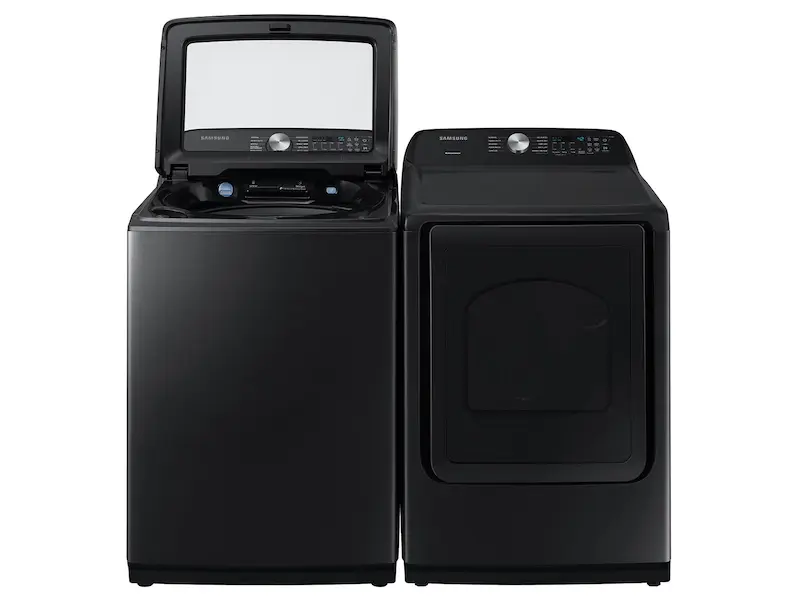 Thumbnail: 7.4 cu. ft. Capacity Electric Dryer with Sensor Dry in Brushed Black