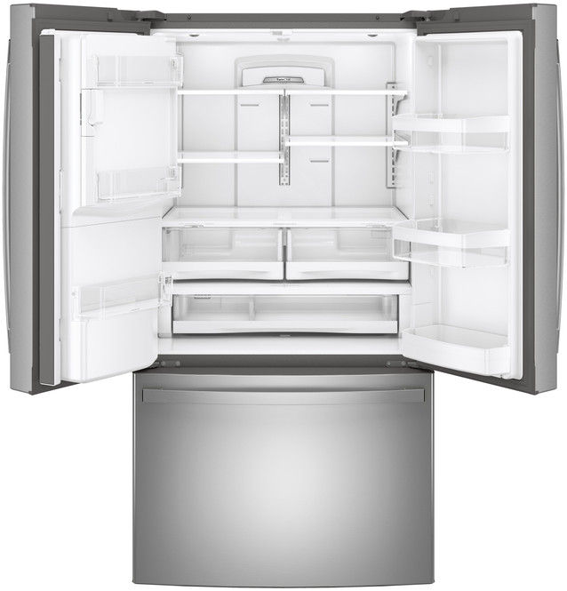 Miniatura: GE® ENERGY STAR® 27.7 Cu. Ft. Fingerprint Resistant French-Door Refrigerator