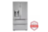 LG 22 cu ft. Smart Counter Depth Double Freezer Refrigerator