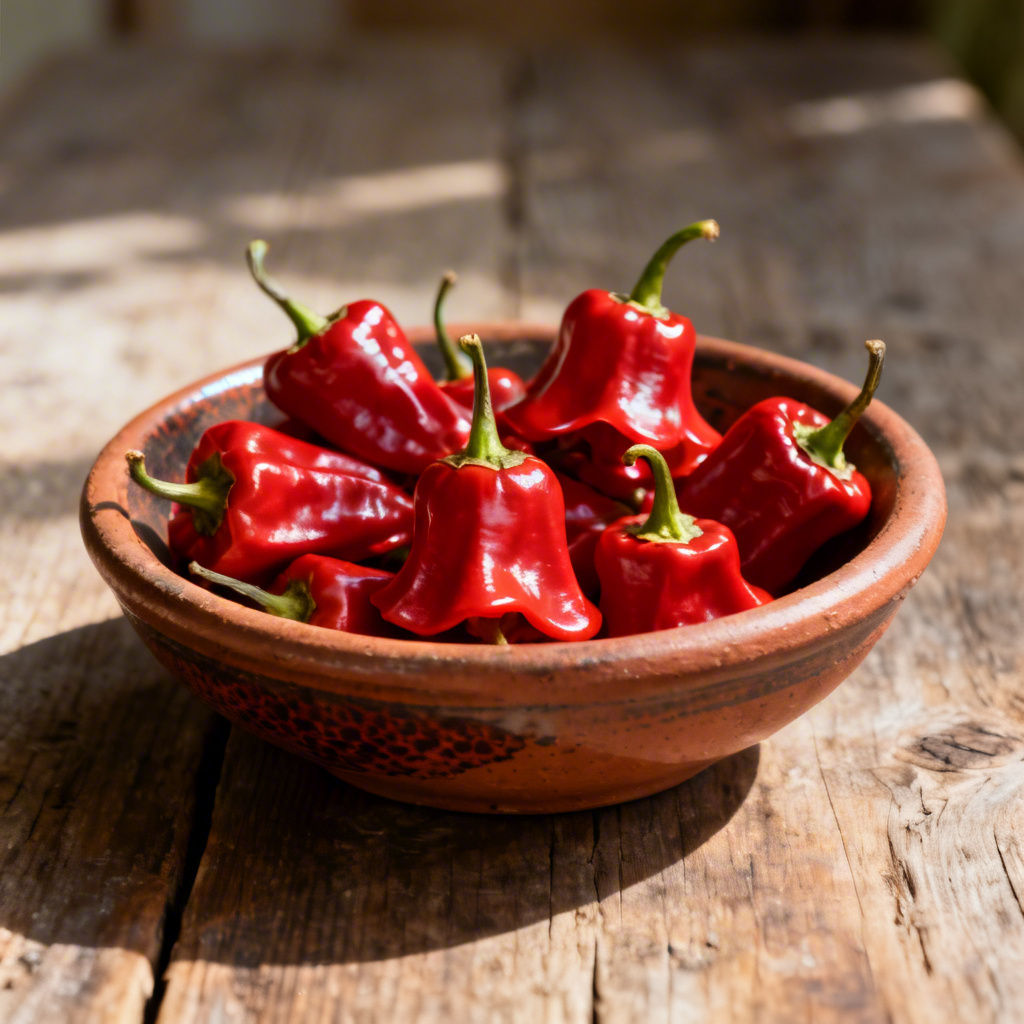 Capsicum Bishop's Crown – aromatische Chilischoten für Garten oder Balkon