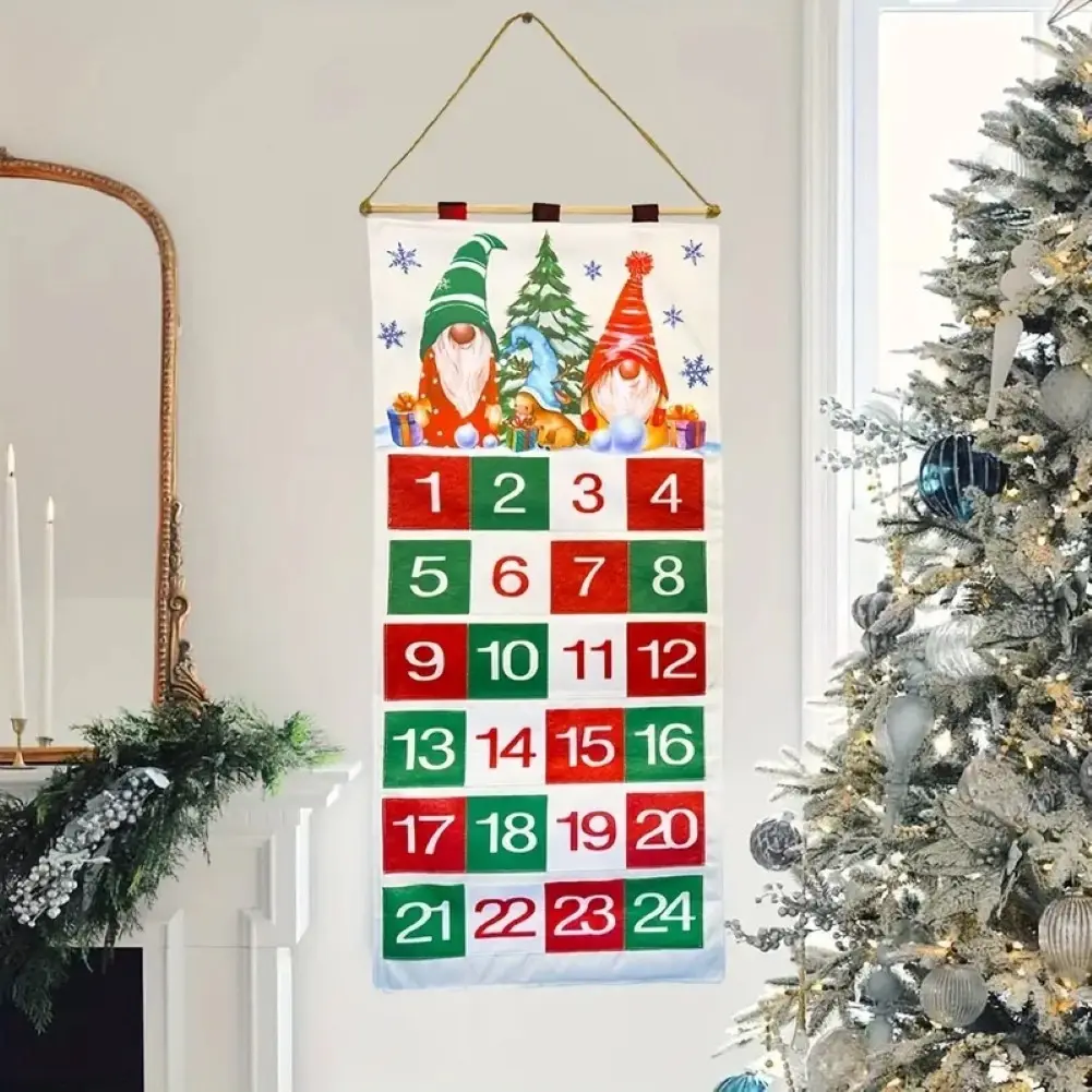 befüllter XXL Adventskalender befüllt mit 24x Tomatensamen