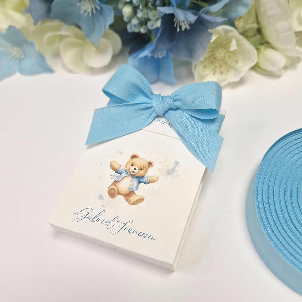 Miniatura: Portaconfetti personalizzato nascita, compleanno scatolina/astuccio