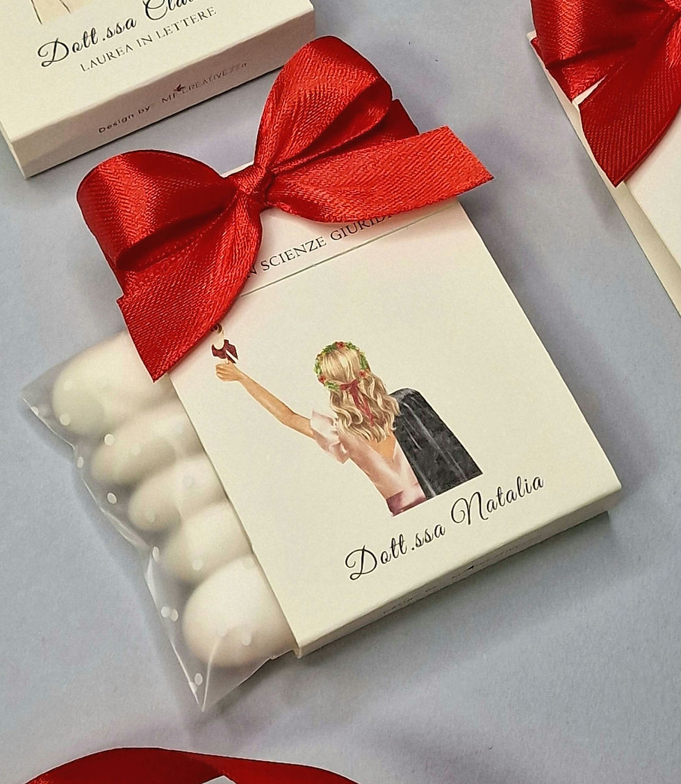 Miniatura: Portaconfetti tipo bustina per confetti personalizzata - Kit fai da te