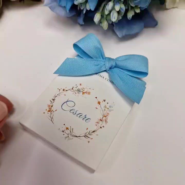Miniatura: Portaconfetti personalizzato comunione, cresima, scatolina/astuccio per