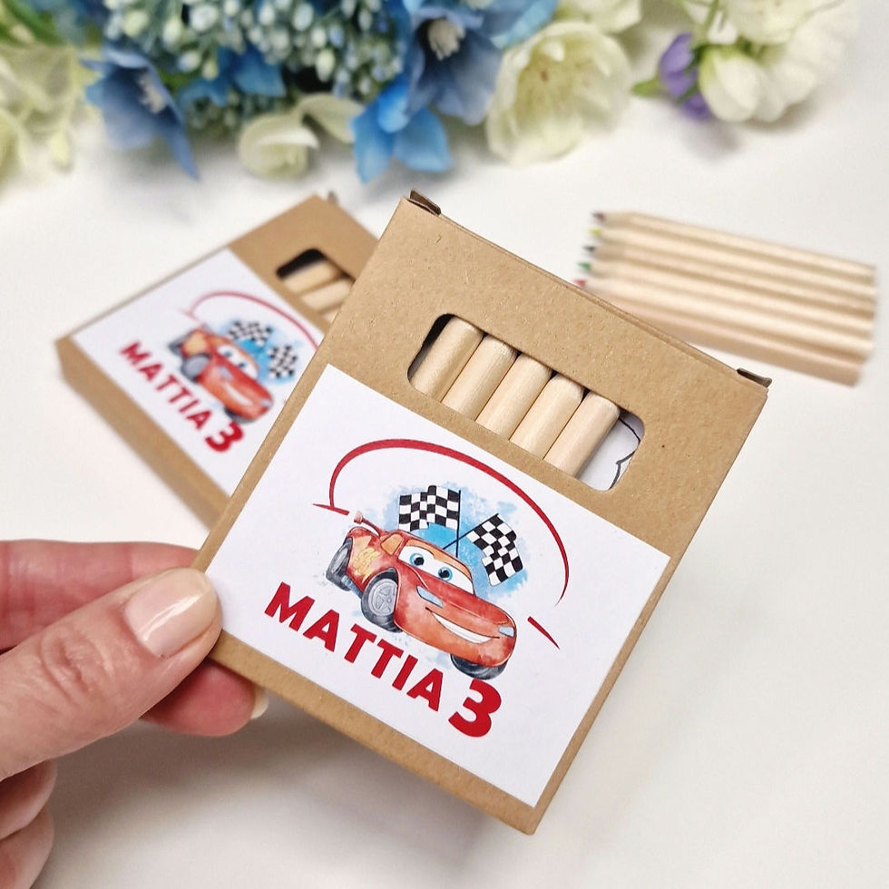 Miniatura: Libretto da colorare con matite, Pagine da colorare per bambini, regalini festa