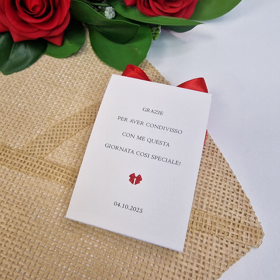 Miniatura: Portaconfetti, astuccio per confetti personalizzata - Kit fai da te