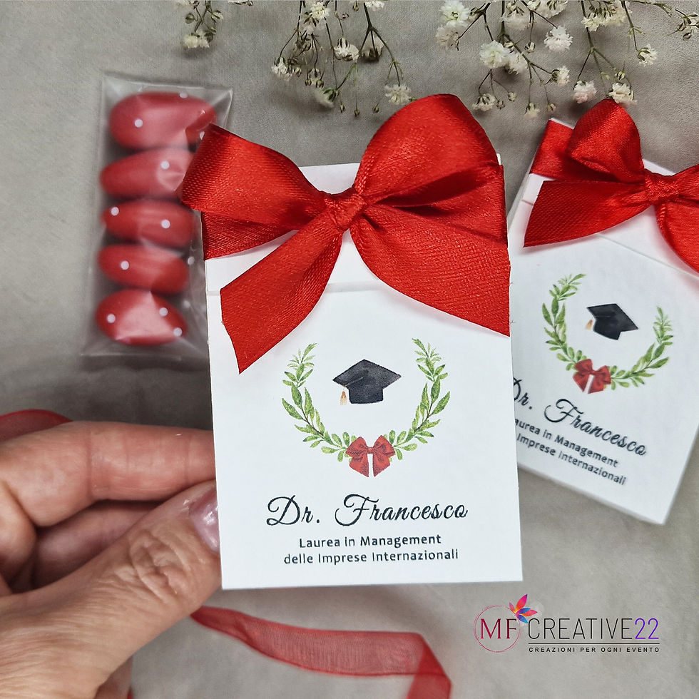 Miniatura: Portaconfetti personalizzato per confetti "tipo bustina"   - Kit fai da