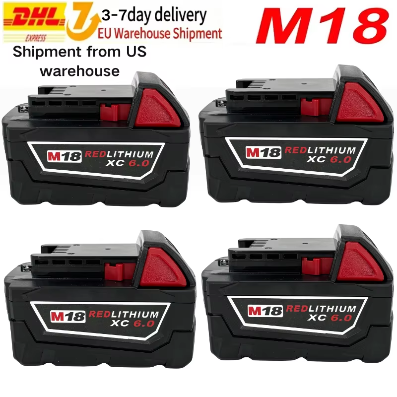 100% original M18 Battery 18V 6.0Ah Replacement Lithium Battery for M18 48-11-18
