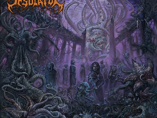 DESOLATOR Unveils New Track "The Great Law Of The Dead" Featuring Karl Sanders (NILE) 