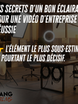 Les secrets d’un bon éclairage pour une vidéo d’entreprise réussie