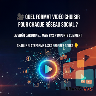 🎥 Vidéo et réseaux sociaux : quel format choisir pour chaque plateforme ?