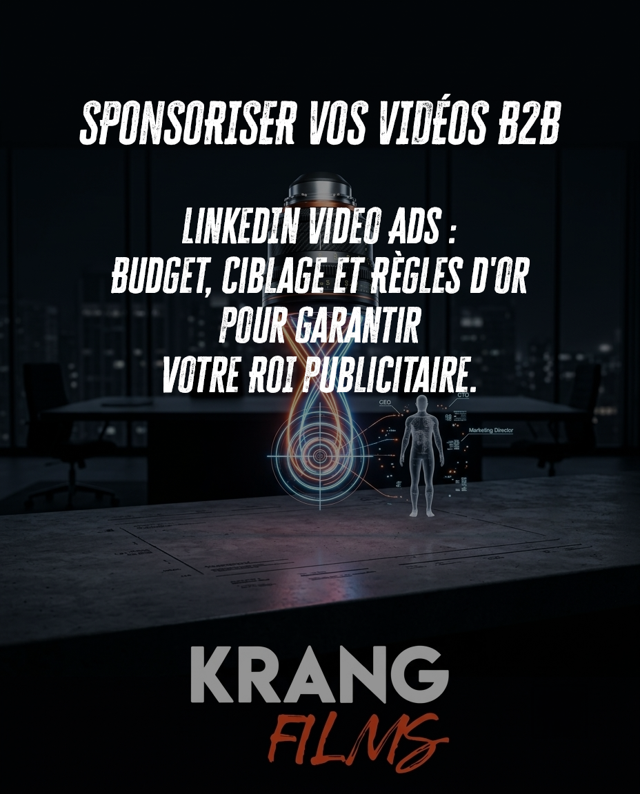 Sponsoriser une vidéo sur LinkedIn (Video Ads) : quel budget et quelles options de ciblage B2B ?