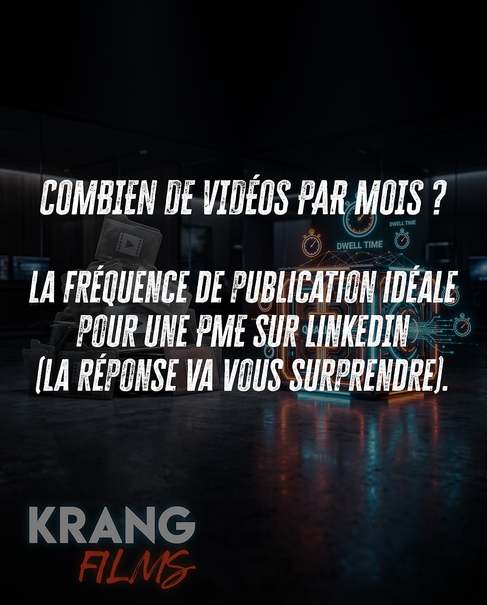 Fréquence de publication : Combien de vidéos par mois une PME doit-elle publier sur LinkedIn ?