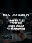 Comment bien utiliser le format Story (Instagram, LinkedIn) pour montrer l'envers du décor B2B