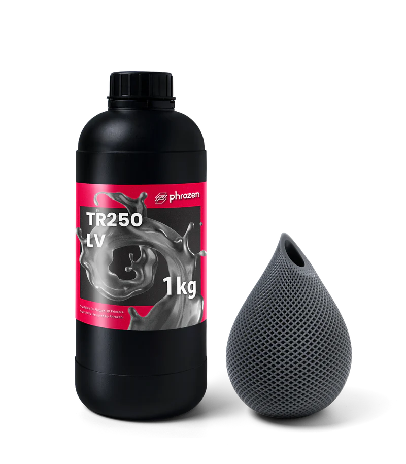 Phrozen tr250lv high temp resin 3dwaxworx co za