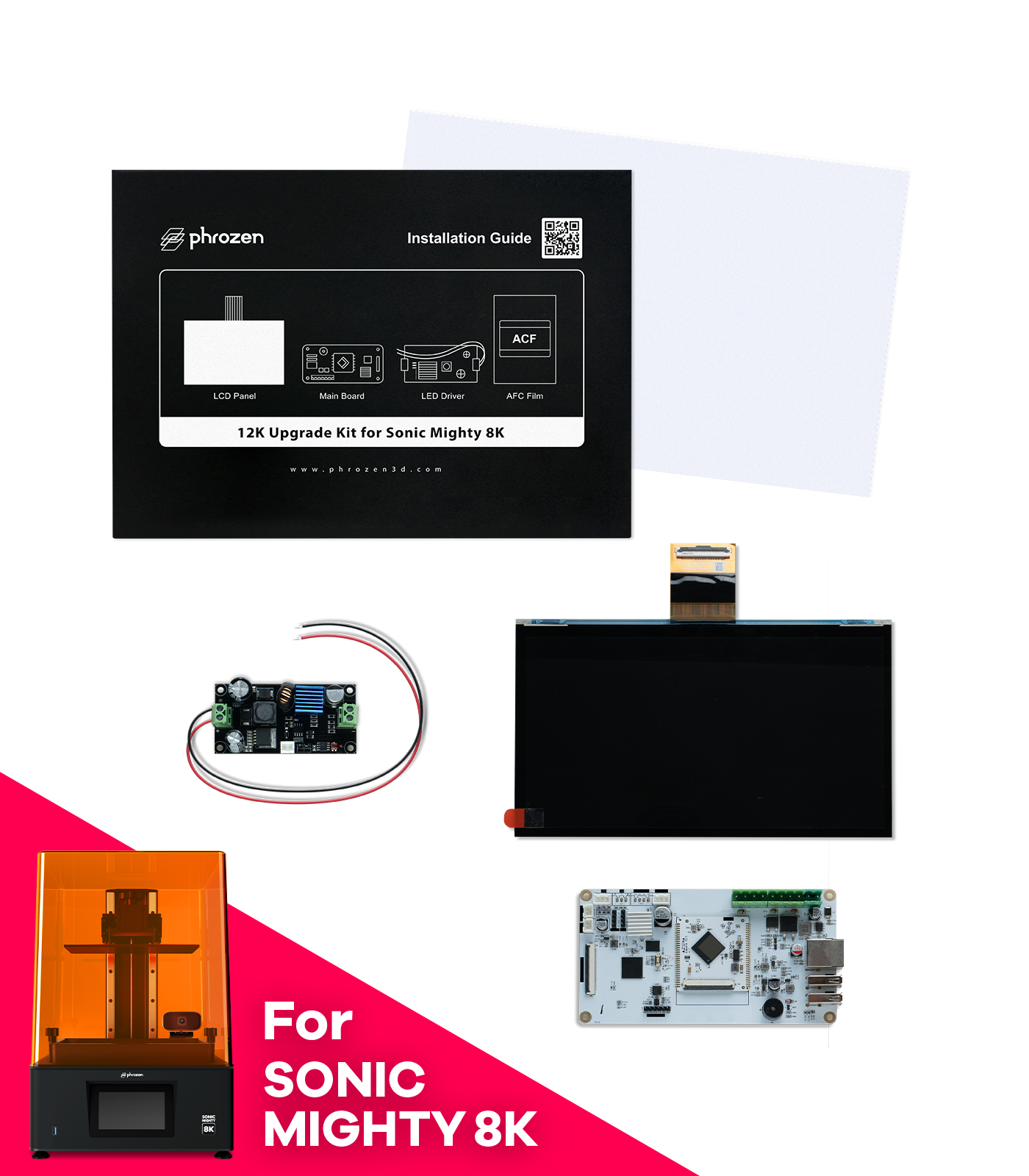 Phrozen 12K Upgrade Kit for Sonic Mighty 8K