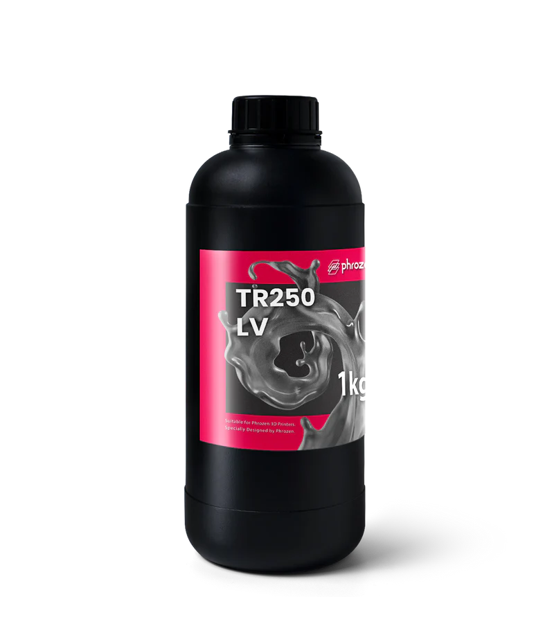 Phrozen tr250lv high temp resin 3dwaxworx co za