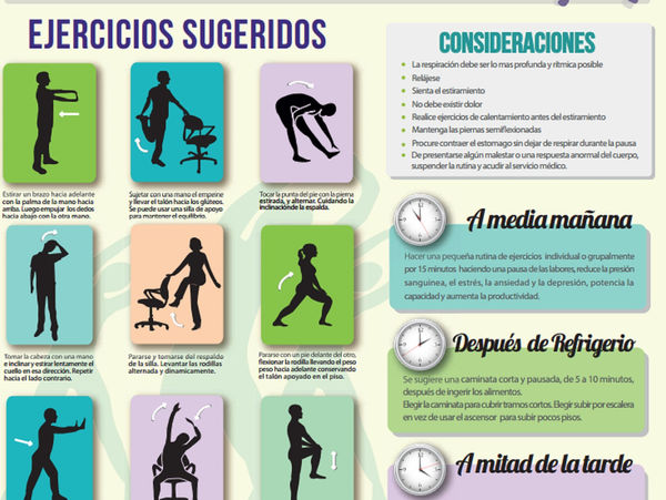 Ejercicios para la oficina...