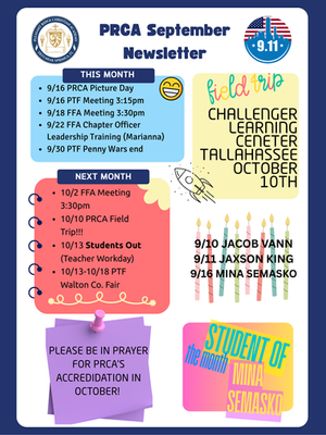 September 2025 Newsletter