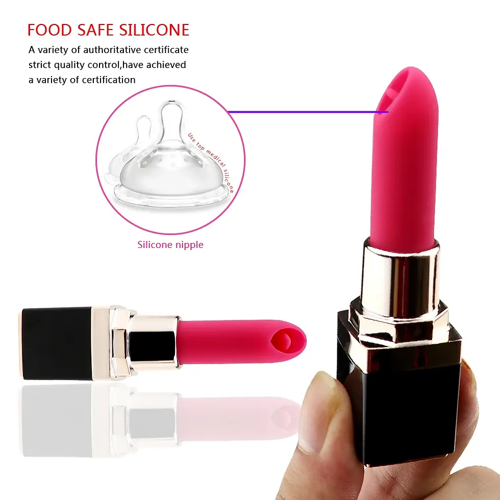 Miniatura: Vibrador Batom Mini Lipstick — Estimulador Clitoriano Discreto
