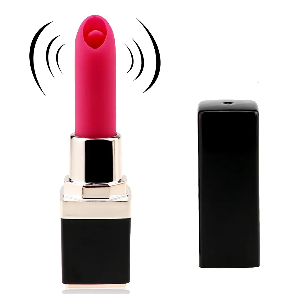 Vibrador Batom Mini Lipstick — Estimulador Clitoriano Discreto
