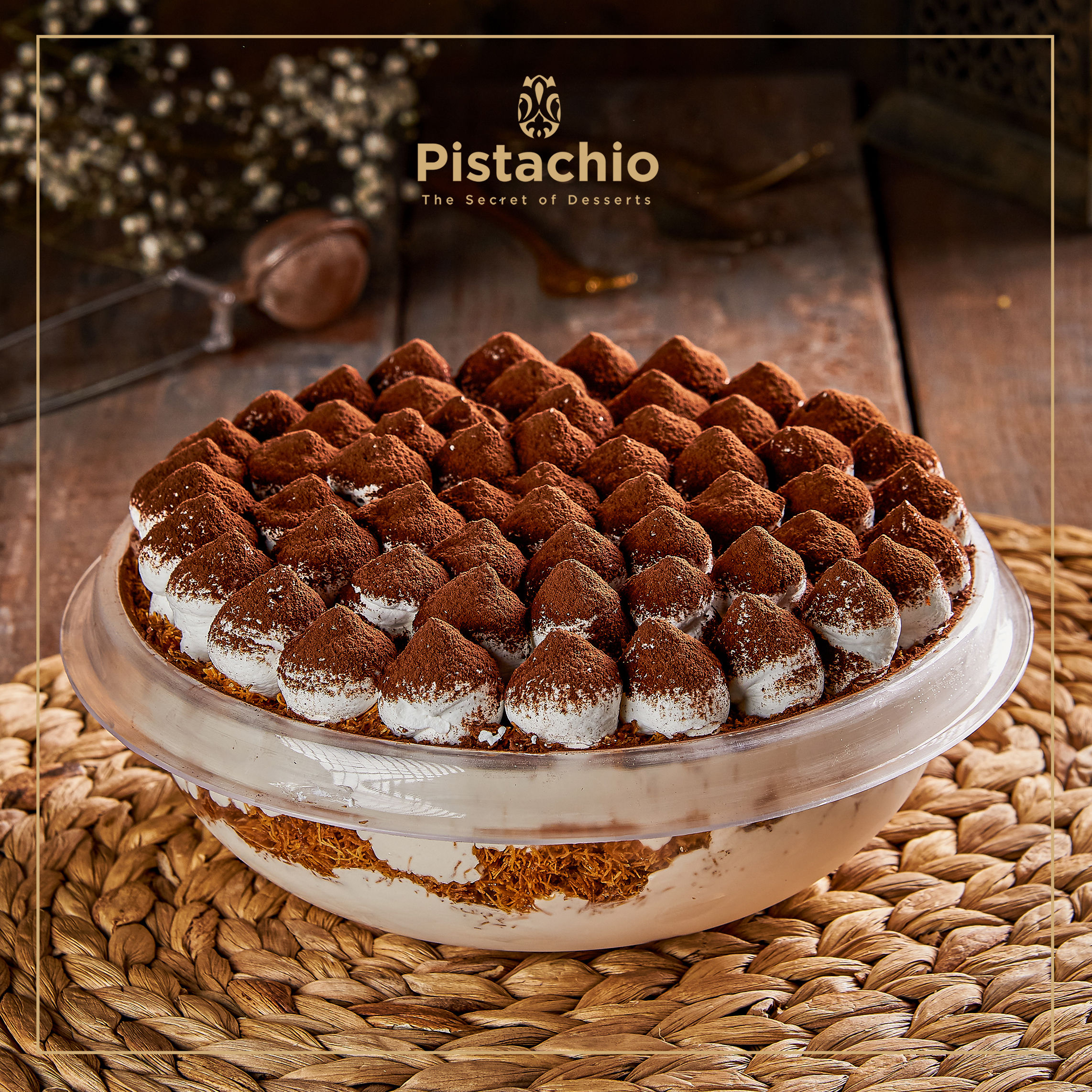 Kunafa Tiramisu Large Bowl