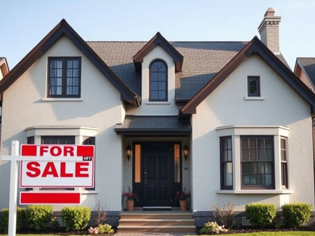 A house that was on sale for a year now