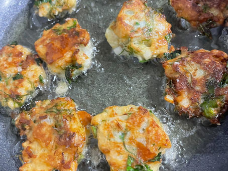 קציצות לחם ועשבי תיבול