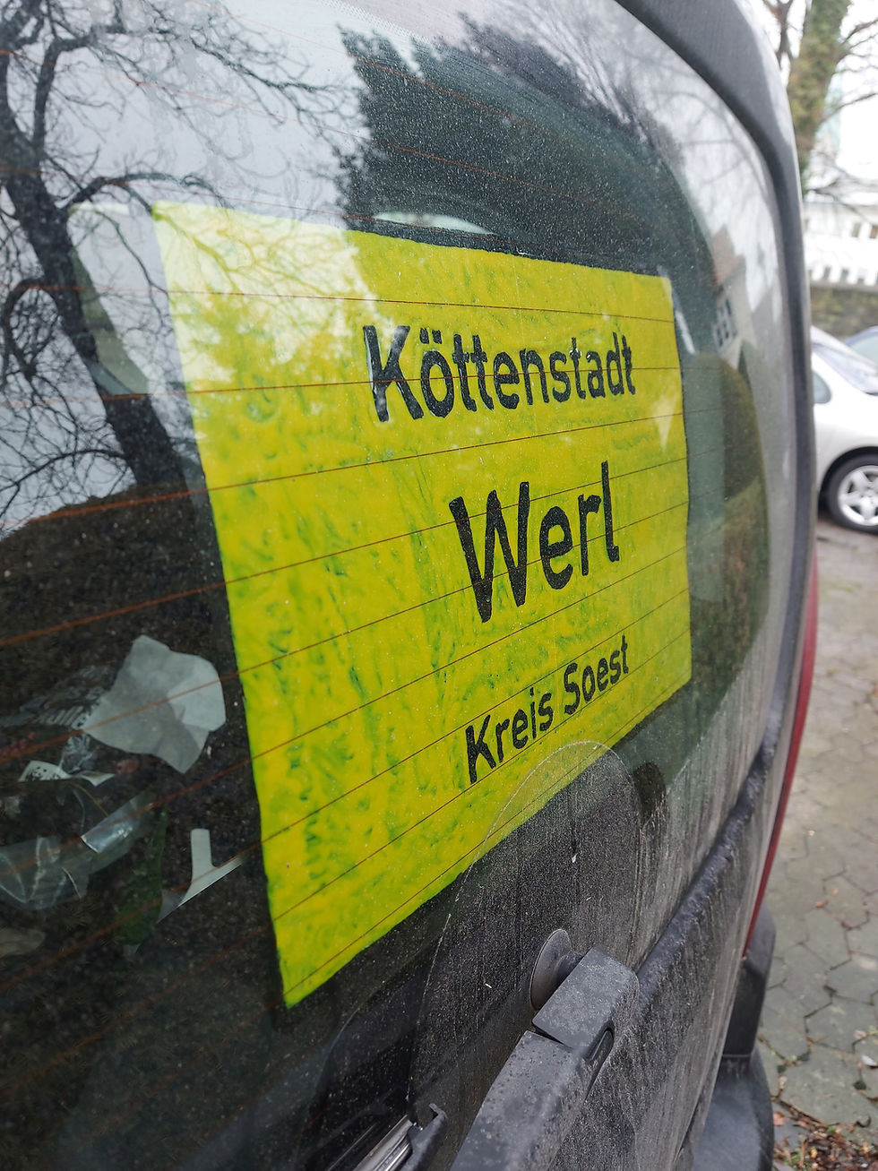 Dreckige Karre, aber schick...