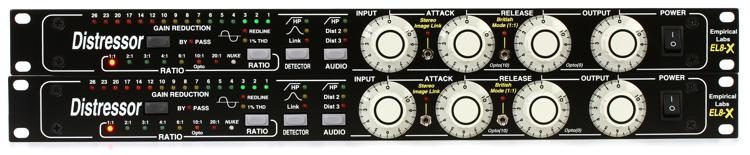 ภาพขนาดย่อ: Empirical Labs EL8-XS Distressor with British Mode and Image Link - Stereo Pair