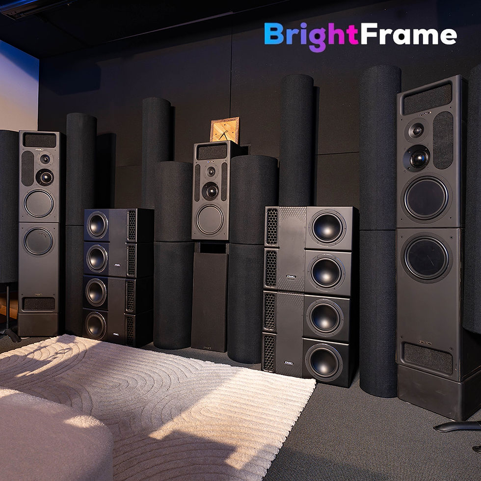 BrightFrame สานต่อมาตรฐานเดิมโดยเลือกใช้ PMC ในสตูดิโอ Dolby Atmos แห่งที่สอง
