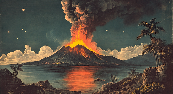thesodaking_a_vintage_illustration_of_a_volcanic_island_that_is_dce9e3d6-838c-4ab1-a93b-7c