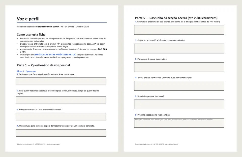 Pré-visualização 4 de Sistema LinkedIn com IA