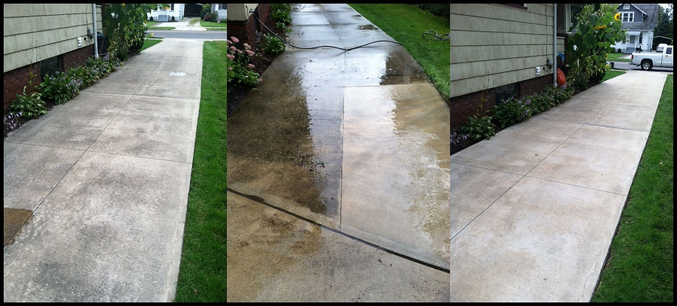 Concrete cleaning & protection