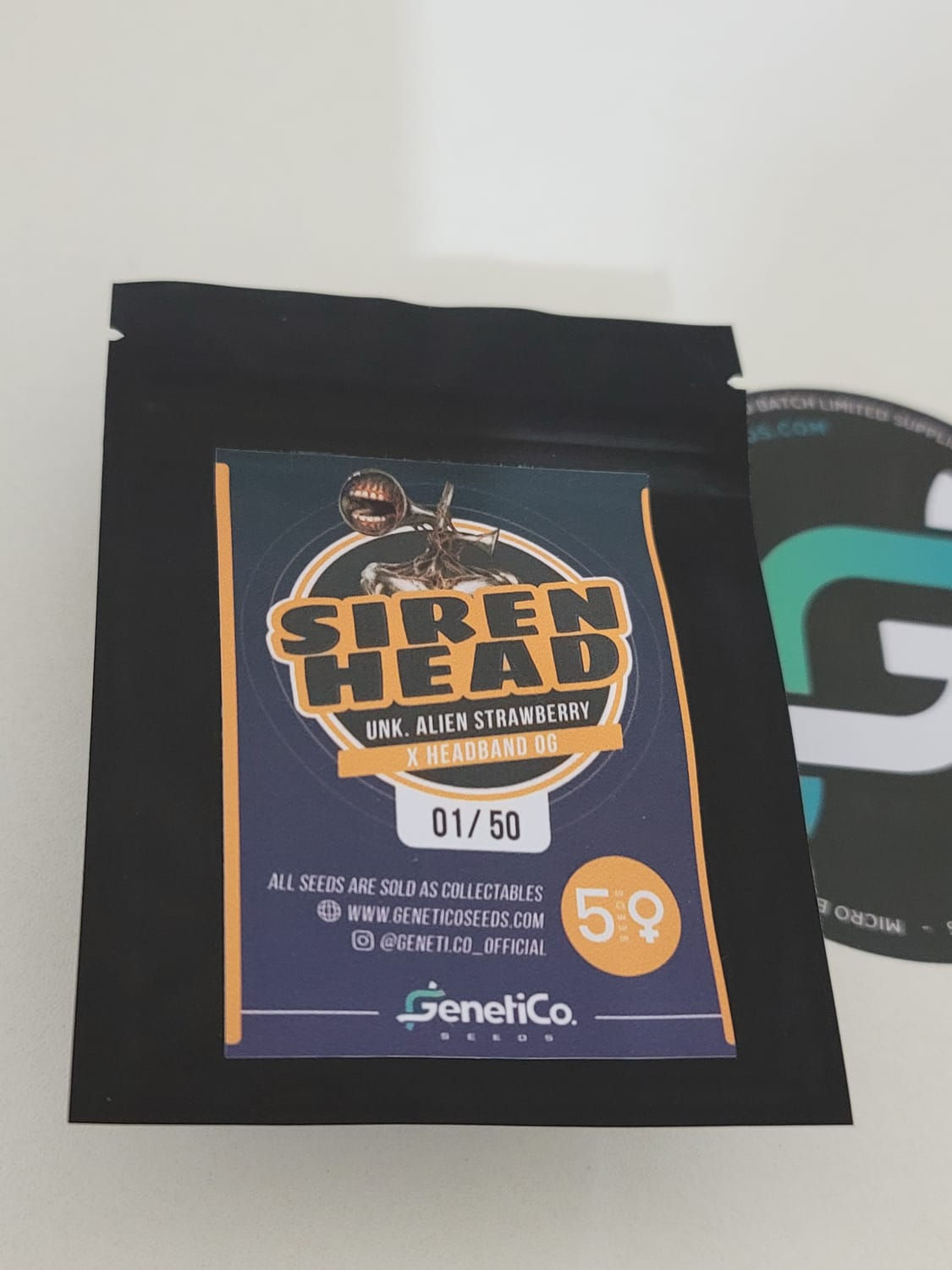 Genetico seeds - Siren Head - 5 Feminized seeds