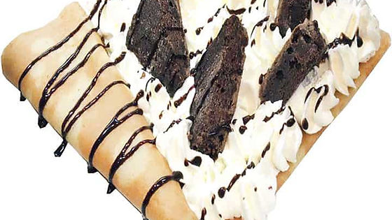 ブラウニーチョコ生クリーム