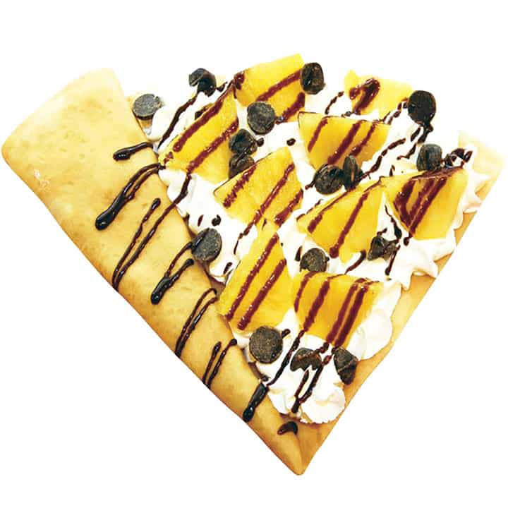 ・生パインWチョコ生クリーム